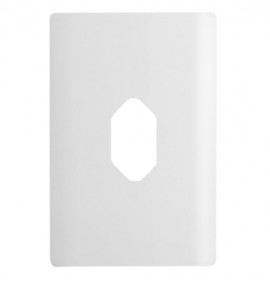 Placa P/ Tomada Vertical 4x2 - Novara Branco